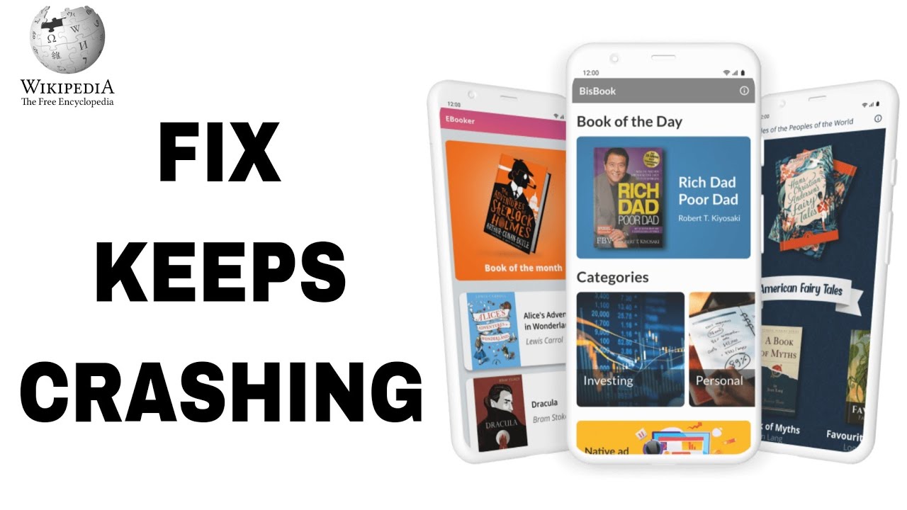 How To Fix And Solve Keeps Crashing On Wikipedia App Final Solution