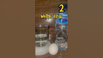 Water experiment || Floating egg and candle burning in Water #viral #viral_video #youtubeshorts 😁
