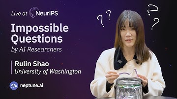 NeurIPS 2024: Impossible GenAI Questions With Rulin Shao