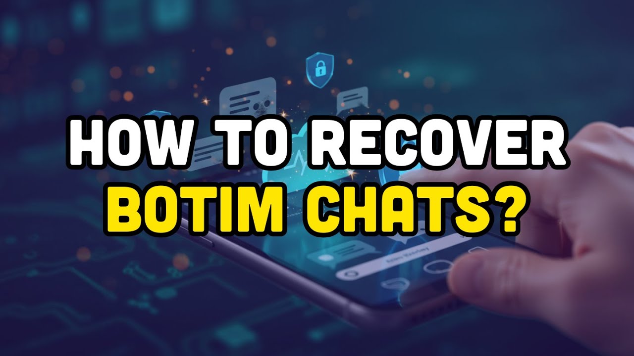 How To Recover Botim Chats?!!? - YouTube