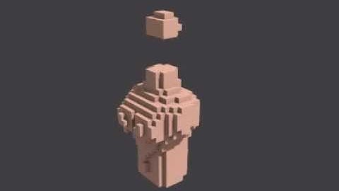 Blender 2.62 Remesh modifier : Blocks mode