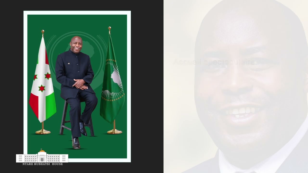 Son Excellence Evariste #Ndayishimiye, Leader du #Burundi et de l'#Afrique.