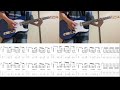 ELLEGARDEN Addicted ギター 弾いてみた TAB譜付