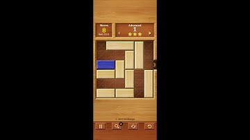 Move the Block : Slide Puzzle (by BitMango) - free block puzzle game for Android and iOS - gameplay.