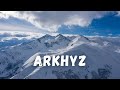 АРХЫЗ 2022  с квадрокоптера Обзор горнолыжного курорта / Arkhyz North Caucasus mountains