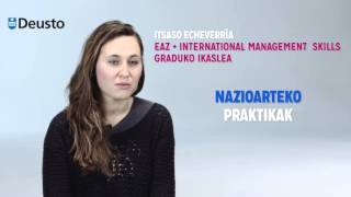 Enpresen Administrazioa Eta Zuzendaritza International Management Skills. Deustuko Unibertsitatea