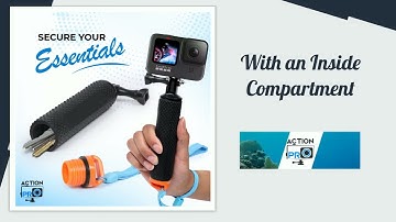 Action Pro Waterproof Floating HandGrip Gopro Accessory