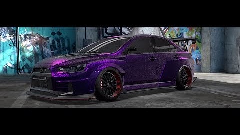 Need for Speed HEAT Studio - Mitsubishi Lancer Evo X Customization!