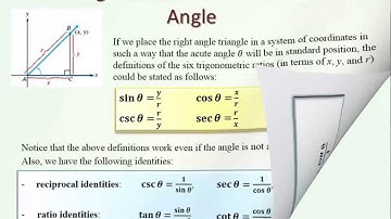 5.3 (part I) Trigonometric Functions of Any Angle