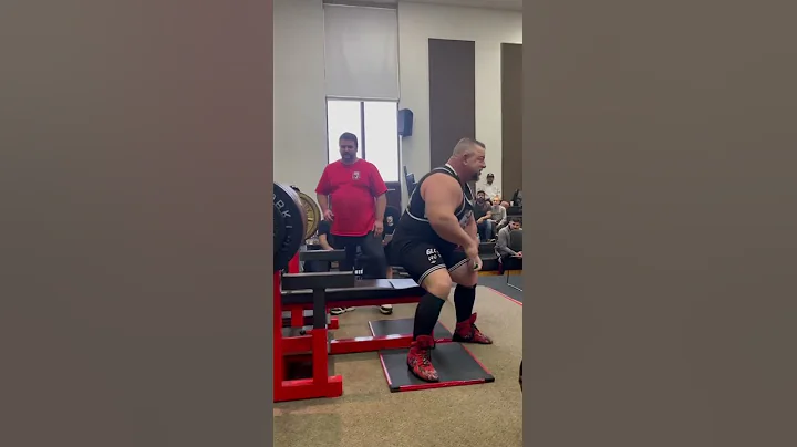 TINY MEEKER RAW 1200 POUND BENCH PRESS ATTEMPT. 20...