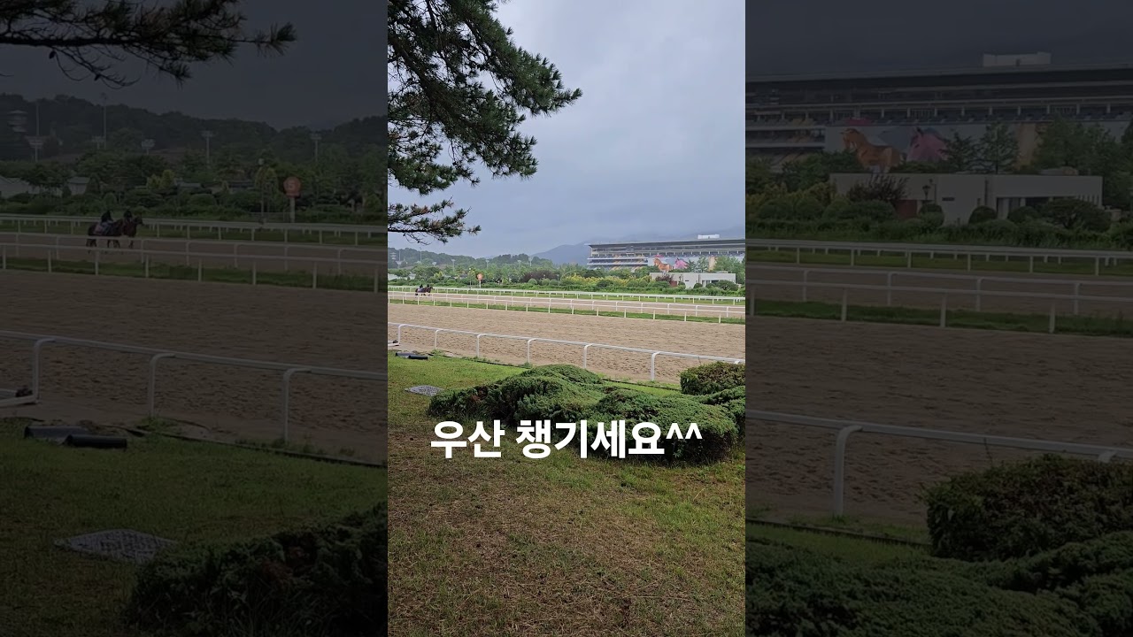 우산 챙기세요 ^^