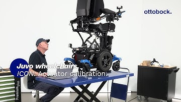Juvo wheelchairs. ICON: Actuator calibration. | Ottobock Professionals