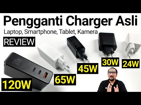 Review Charger BASEUS 24W - 120W: Pengganti Charger Asli Laptop, HP, tablet, kamera, dan gadget Anda