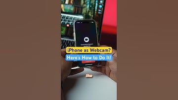 Use Your iPhone as a Webcam for Mac! #iphone #shortvideo #webcam