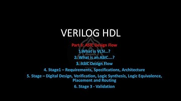 ASIC Design Flow Explained | What is VLSI & ASIC? | Verilog HDL Part 3 | AK APT Logics
