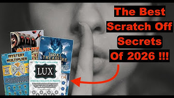 NO WAY !!! Lottery Secret Tips !!! How To Win On Scratch Off Tickets EveryTime !!!