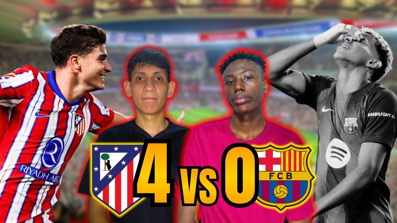 ¡HUMILLADOS! 4-0 del Atleti al Barça: ¿Están eliminados?🔴