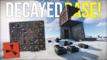 RUST DECAYED BASES GIVE INSANE WEAPON JACKPOT LOOT - Rust DUO Survival Gameplay (S4-E9)
