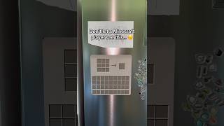 Minecraft Crafting table in Real Life??? 😲