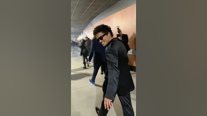 @brunomars backstage at the #Grammys 😍