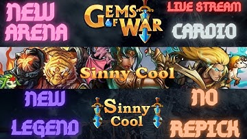 Arena of Valor Event | Gems of War Live Stream | NO REPICKS I USE WHAT I GET. Writs, strategy & tips