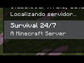 jugando📱🖥️🎮 en mi servidor😎 Survival🧐 24/7🤩🤩 con Subs!🤗 para 😜🔥Java y Bedrock!🔥😁😁