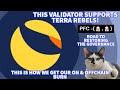 WE HAVE A #LUNC VALIDATOR GO PUBLIC! THEY SUPPORT TERRA REBELS SOFTWARE UPDATE! ROAD TO STAKING! 🚀 image