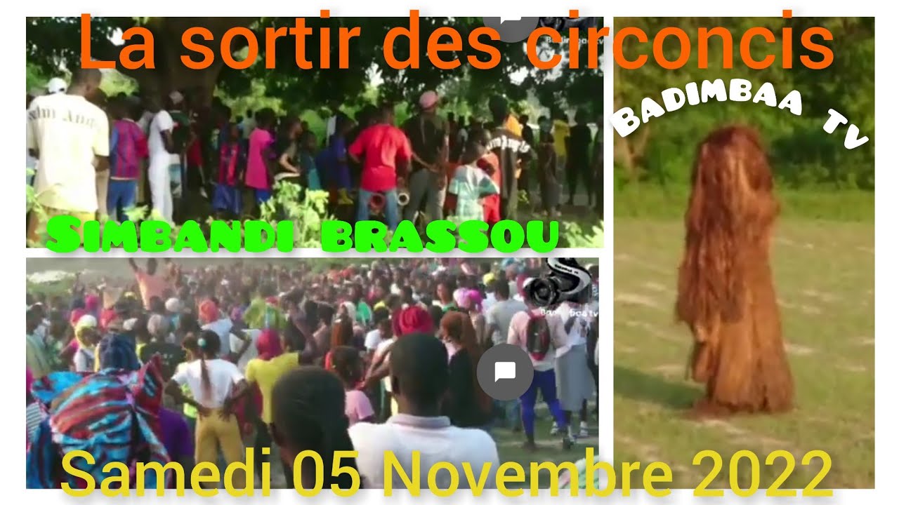 Diambadong inédit à simbandi brassou à l'occasion de la sorties des circoncis de moricounda