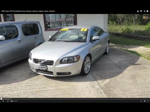 2009 Volvo C70 Convertible full tour (startup, exhaust, engine, interior, exterior)