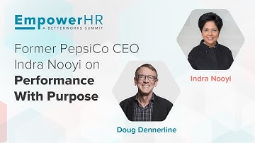 Former PepsiCo CEO Indra Nooyi on Performance With Purpose