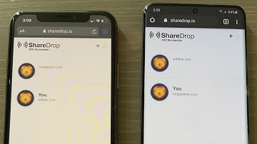How to AirDrop Between iPhone and Android!