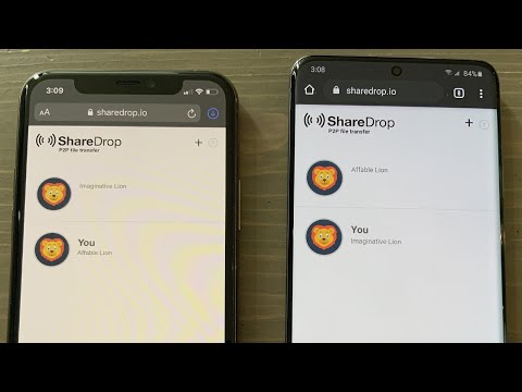 How to AirDrop Between iPhone and Android! hqdefault