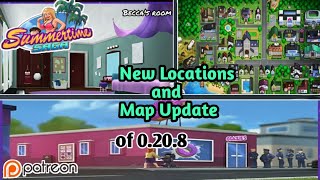 Summertime Saga || New Map and Locations Update || - 0.20.8  🔥