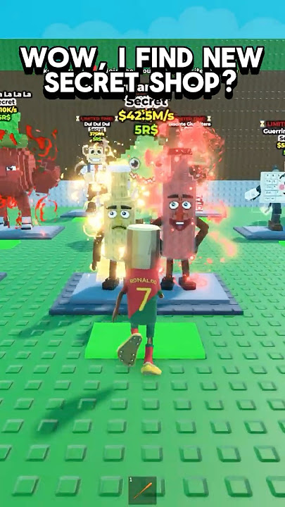 I Find Secret Brainrot Shop & Buy Ketchuru and Musturu in Steal a Brainrot🍀#roblox #usa #brainrots