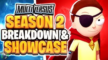 MultiVersus SEASON 2 Breakdown & Showcase! (Shop, Battle Pass, & More!)