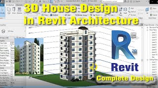 Multi Storey Buildings in Revit | Complete Step by Step Project | Revit Tutorial