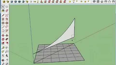 Sketchup Modeling | Tensile Structure