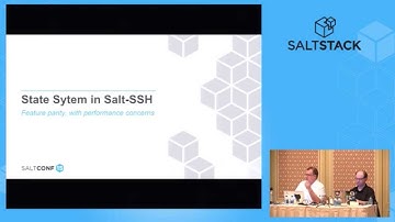 SaltConf15 - SaltStack - Exploring Salt SSH