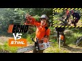 Stihl ms 362 vs echo 621sx test rapide meilleur trononneuse bois de chauffage