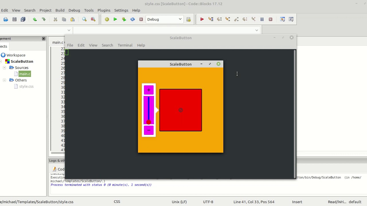 GTK - GtkScaleButton Part-07 - YouTube