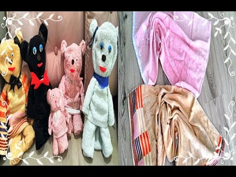 Havlu ve Lastikle 5 Dakikada Şirin Ayıcıklar- Towel Teddy Bears