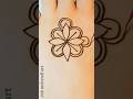 Latest mehndi design | Very simple mehndi design🌸 #mehndi #shorts