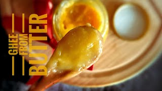 GHEE from BUTTER || 1 Ingredient only