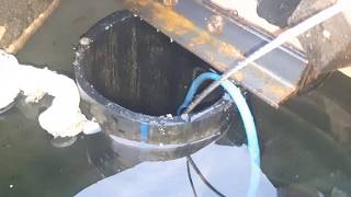 Про воду которую давит из скважины...