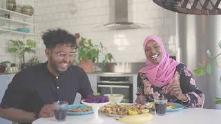 Join us in cooking a Somali rice and chicken dish with Khadija&#39;s Kitchen and Ali Rockstone.