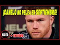 ¡Canelo NO pelea en septiembre, regresa en noviembre!