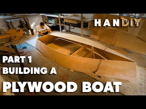 Video: How To Make A Boat Out Of Plywood