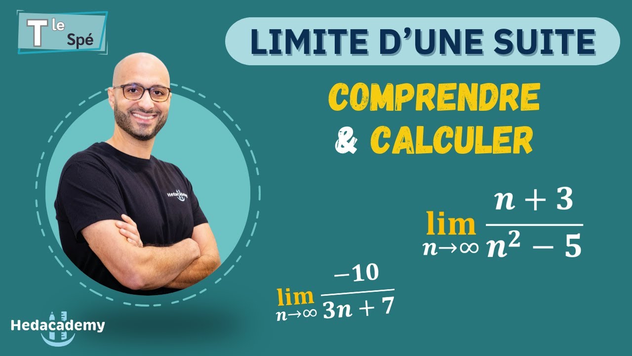 Calculer la LIMITE d'une suite - COMPRENDRE