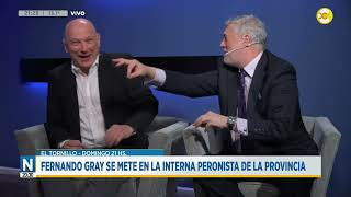 Fernando Gray se mete en la interna peronista de la provincia │N20:30│31-05-24