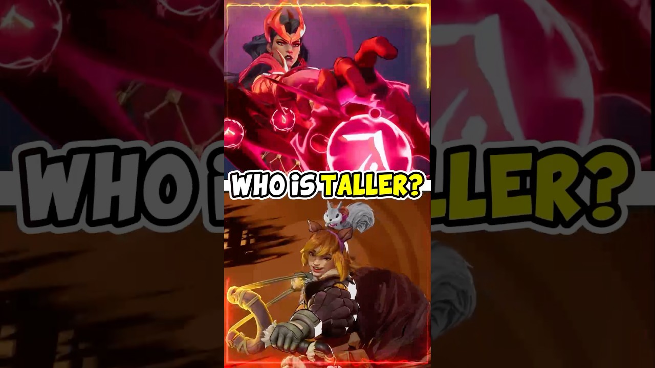 Scarlet Witch or Squirrel Girl Who’s Taller? - Marvel Rivals 